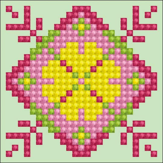 Diamond Dotz® Patchwork Mandala 1 Diamond Painting Kit